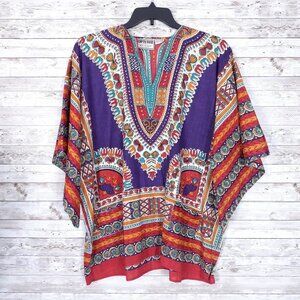 Gypsy Rose Boho Top One Size Flare Sleeve Festival 178